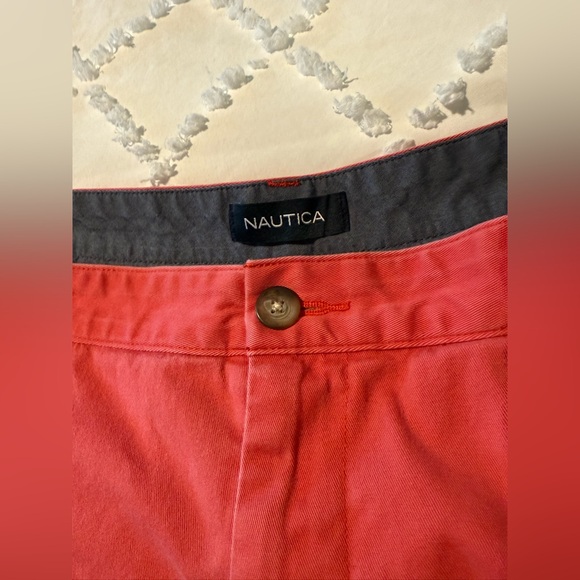 Nautica 8.5" Flat Front Deck Shorts Size 36W - Picture 2 of 9